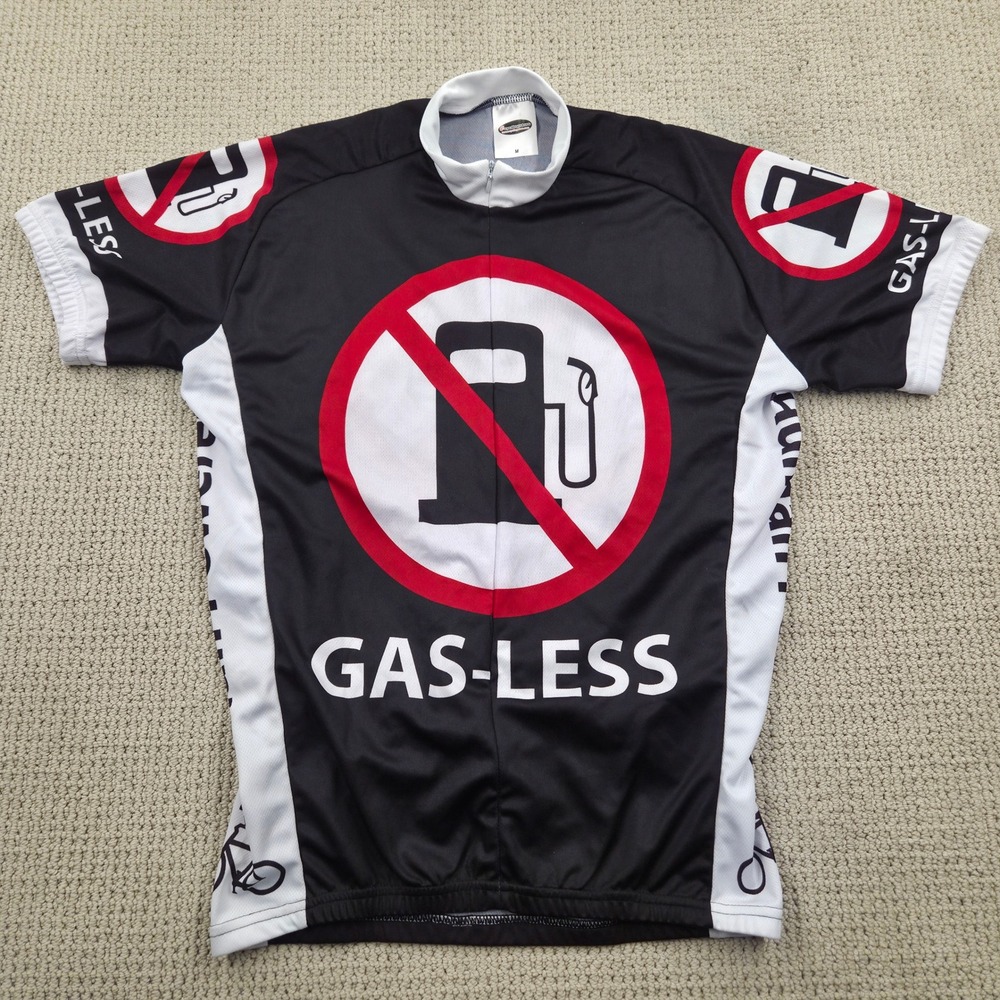 Cyclingstore Gas-Less Cycling Aero Fit Jerseys‎ Short Sleeve Shirt Mens Medium